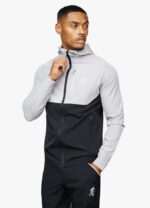 Gym King Impact Fz Hood Shadow Grey/Black Men Clothing J2PFB268