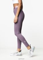 Gym King Impact Legging Plum/Dusky Mauve Women Clothing J2PFB332 - Image 3