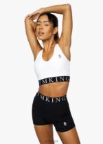 Gym King Impact Sport Bra White Women Clothing J2PFB578 - Image 5