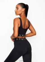 Gym King Impact Sports Bra Black Women Clothing J2PFB546 - Image 2