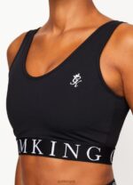 Gym King Impact Sports Bra Black Women Clothing J2PFB546 - Image 3