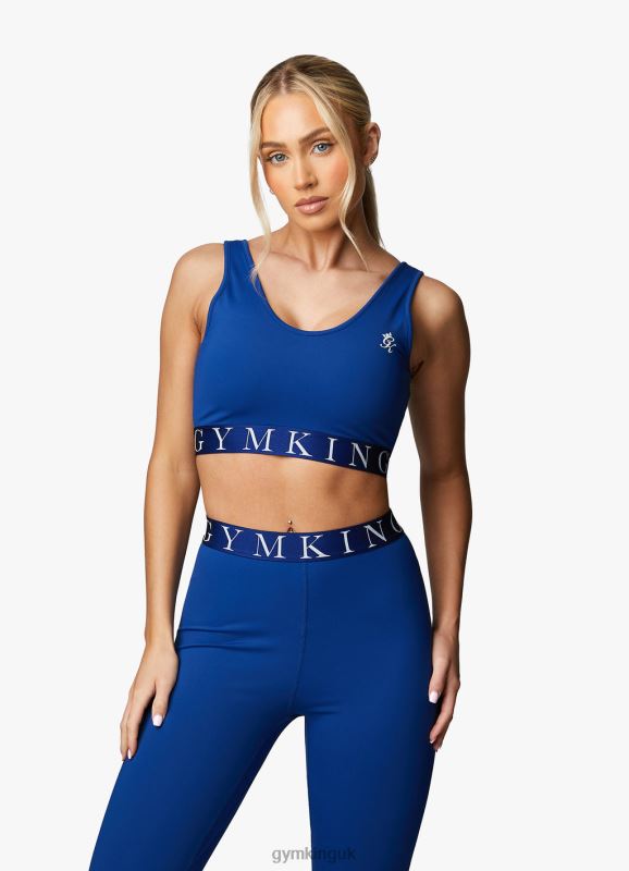 Gym King Impact Sports Bra Galaxy Blue/Blue Steel Women Clothing J2PFB529 - Image 1