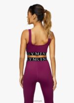 Gym King Impact Sports Bra Plum Women Clothing J2PFB551 - Image 2