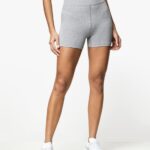 Gym King Intention 3 Inch Short Grey Marl/Cosmic Pink Women Clothing J2PFB517