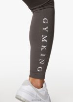 Gym King Linear Arch Jersey Legging Steel Grey/White Women Clothing J2PFB323 - Image 5