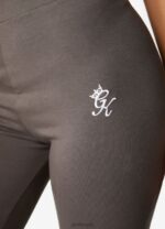 Gym King Linear Arch Jersey Legging Steel Grey/White Women Clothing J2PFB323 - Image 6