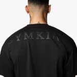 Gym King Linear Arch Tee Black Men Clothing J2PFB75