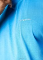 Gym King Linear Arch Tee Malibu Blue Men Clothing J2PFB76 - Image 4