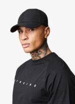 Gym King Linear Cap Black Unisex Accessories J2PFB643 - Image 3