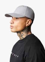 Gym King Linear Cap Light Grey Unisex Accessories J2PFB644 - Image 3
