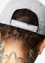 Gym King Linear Cap Light Grey Unisex Accessories J2PFB644 - Image 6