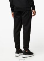 Gym King Linear Print Crew Tracksuit Black Men Clothing J2PFB256 - Image 10