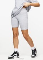 Gym King Linear Short Grey Marl Women Clothing J2PFB513
