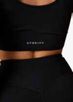 Gym King Malibu Contoured Tank Black Women Clothing J2PFB350 - Image 8