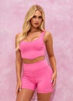 Gym King Malibu Contoured Tank Paradise Pink Women Clothing J2PFB345 - Image 5