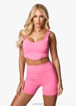 Gym King Malibu Contoured Tank Paradise Pink Women Clothing J2PFB345 - Image 9