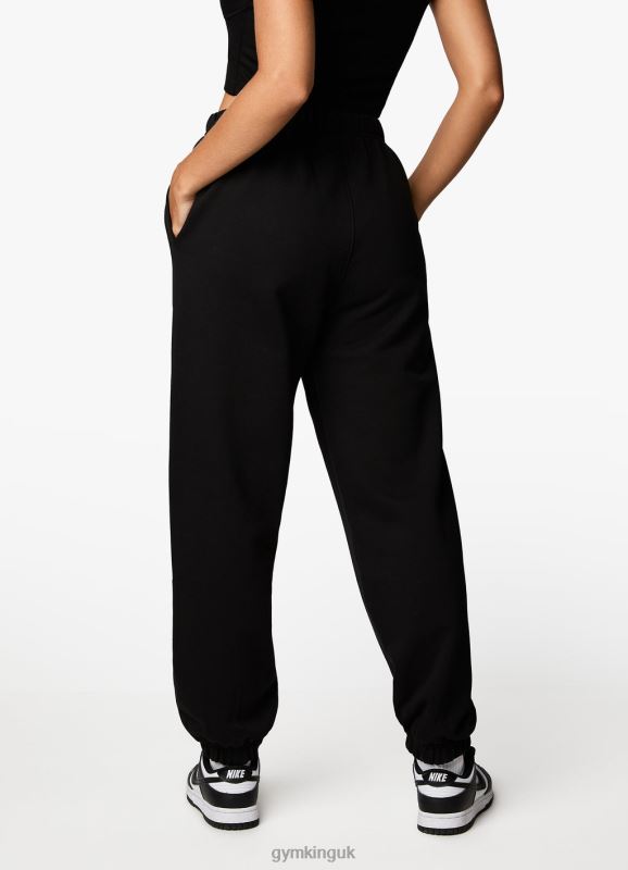 Gym King Malibu Corset FZ Hood & Jogger Black Women Clothing J2PFB564 - Image 13