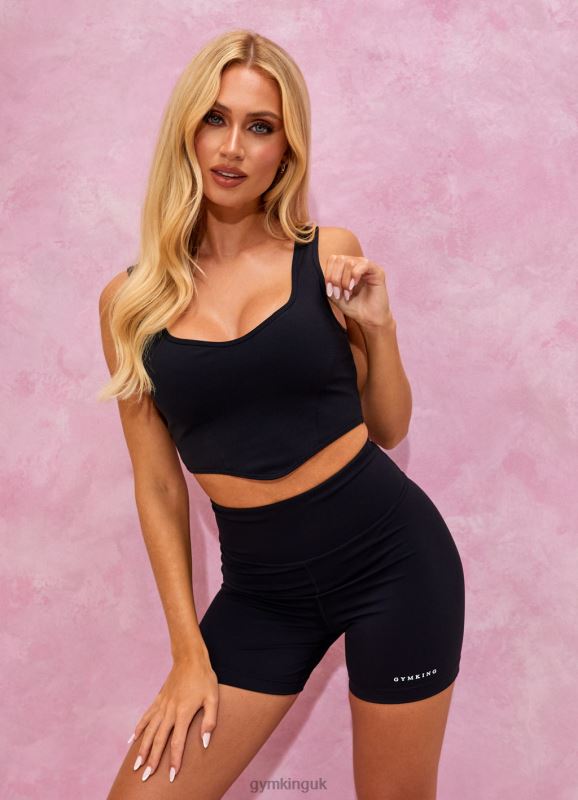 Gym King Malibu Cycle Short 5'' Black Women Clothing J2PFB351 - Image 4