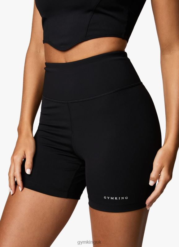 Gym King Malibu Cycle Short 5'' Black Women Clothing J2PFB351 - Image 6