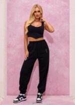 Gym King Malibu Jogger Black Women Clothing J2PFB589 - Image 6