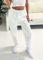 Gym King Malibu Jogger Cream Women Clothing J2PFB588 - Image 2