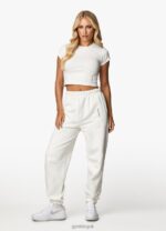 Gym King Malibu Jogger Cream Women Clothing J2PFB588 - Image 7