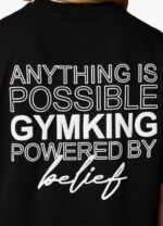 Gym King Malibu Oversized BF Tee Black Women Clothing J2PFB353 - Image 8