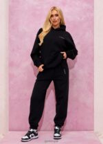 Gym King Malibu Oversized Hood Black Women Clothing J2PFB352 - Image 7