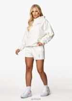Gym King Malibu Oversized Hood Cream Women Clothing J2PFB340 - Image 13