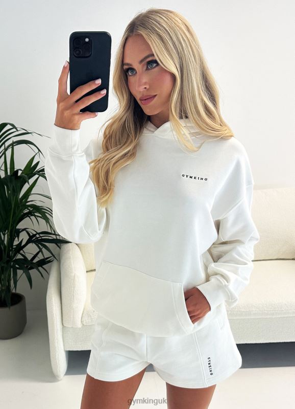 gym_king_malibu_oversized_hood_cream_women_clothing_j2pfb340.jpg Gym King Malibu Oversized Hood Cream Women Clothing J2PFB340 - Image 1
