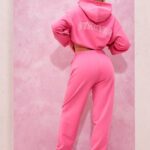 Gym King Malibu Oversized Hood & Jogger Pink Women Clothing J2PFB561
