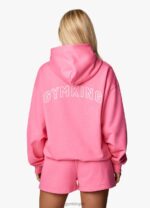 Gym King Malibu Oversized Hood & Jogger Pink Women Clothing J2PFB561 - Image 18