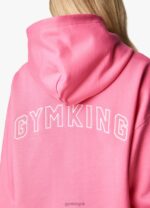 Gym King Malibu Oversized Hood & Jogger Pink Women Clothing J2PFB561 - Image 22