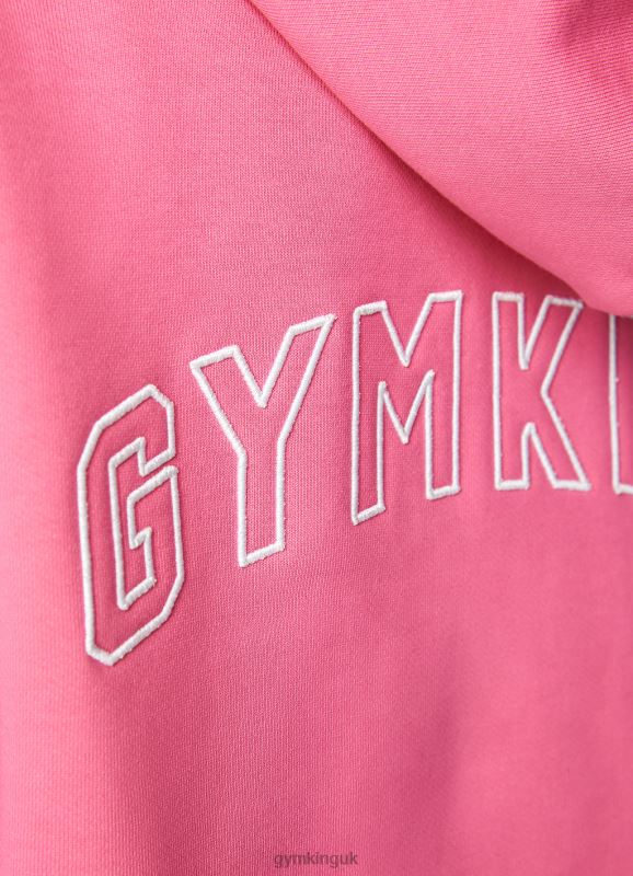 Gym King Malibu Oversized Hood Paradise Pink Women Clothing J2PFB344 - Image 12
