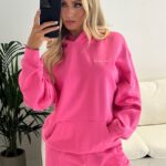 Gym King Malibu Oversized Hood Paradise Pink Women Clothing J2PFB344
