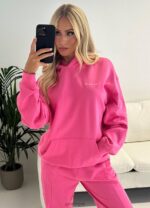 Gym King Malibu Oversized Hood Paradise Pink Women Clothing J2PFB344