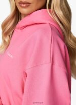 Gym King Malibu Oversized Hood Paradise Pink Women Clothing J2PFB344 - Image 8