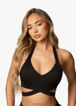 Gym King Miami Bikini Top Black Women Clothing J2PFB401 - Image 5