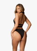 Gym King Miami Bikini Top Black Women Clothing J2PFB401 - Image 6