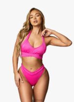 Gym King Miami Bikini Top Hot Pink Women Clothing J2PFB405 - Image 6
