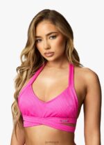 Gym King Miami Bikini Top Hot Pink Women Clothing J2PFB405 - Image 8