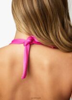 Gym King Miami Bikini Top Hot Pink Women Clothing J2PFB405 - Image 9