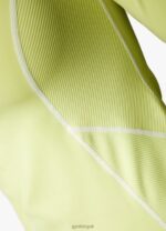 Gym King Motivate 1/4 Zip Graphite/Lime Women Clothing J2PFB445 - Image 6