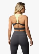 Gym King Motivate Bra Graphite/Lime Women Clothing J2PFB580 - Image 2