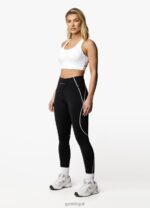 Gym King Motivate Bra White Women Clothing J2PFB579 - Image 3