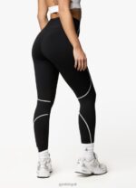 Gym King Motivate Legging Black/White Women Clothing J2PFB336 - Image 2