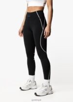 Gym King Motivate Legging Black/White Women Clothing J2PFB336