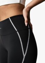 Gym King Motivate Legging Black/White Women Clothing J2PFB336 - Image 4