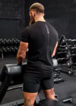 Gym King Nothing Beats Belief Tee Black Men Clothing J2PFB13