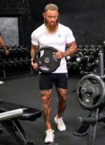 Gym King Nothing Beats Belief Tee White Men Clothing J2PFB12 - Image 2